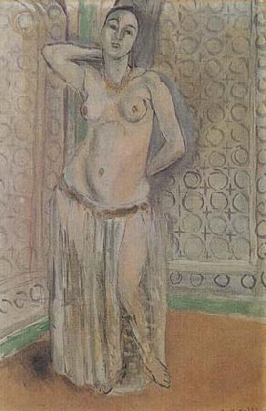 Henri Matisse Semi-nude Woman Standing (mk35) oil painting image
